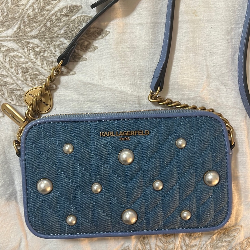 Karl Lagerfeld Denim Purse